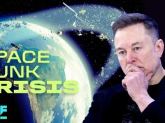 Lo situation apocalittico della spazzatura spaziale è sempre più vicino