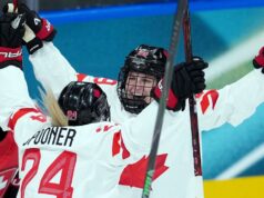 Marie-Philip Poulin del Canada tornerà per i quarti di finale contro la Germania