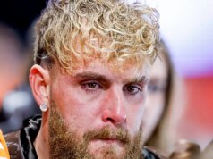 Jake Paul scoppia in lacrime mentre la fidanzata Jutta Leerdam infrange il file olimpico di pattinaggio di velocità