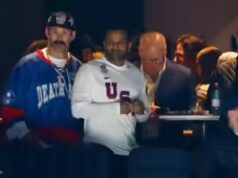Guarda: il direttore dell’FBI Kash Patel beve birra con la squadra di hockey su ghiaccio del Group USA, i social media dicono che ricrea il meme di Drake