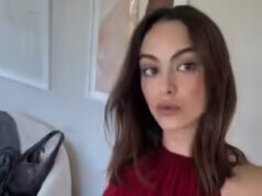 Camila Mendes guarda senza sosta i actuality present del suo movie “Idiotka”