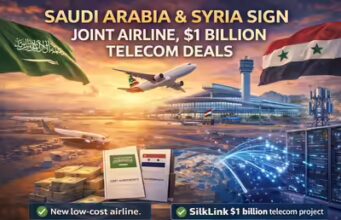 Un miliardo di dollari per Web in Siria? Lo storico accordo di telecomunicazioni dell’Arabia Saudita SilkLink, spiega la nuova spinta congiunta di una compagnia aerea