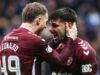 La tripletta di Chermiti vede i Rangers battere Hearts