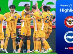Il Brighton termina una serie di sei partite senza vittorie contro il Brentford