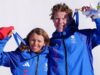 Nightingale di GB, Bankes vince l’oro alle Olimpiadi invernali nello snowboard cross