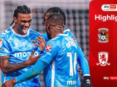 La tripletta di Wright FISSA il Coventry in vetta al campionato!