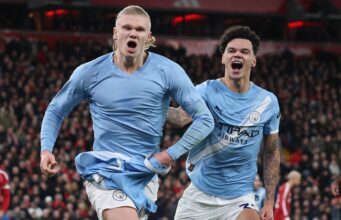 Haaland vince tardi per il Manchester Metropolis a Liverpool nel caos dei tempi di recupero advert Anfield