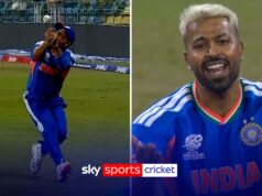 Hardik FUMANTE mentre l’India perde due occasioni consecutive!