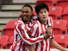 Reed centra il vincitore mentre il Fulham risponde per eliminare Stoke