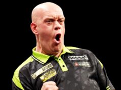 Van Gerwen ha un grosso dubbio per la Premier League Darts a Glasgow per “problemi medici”