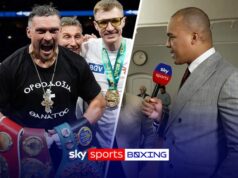 Verhoeven “non è una vera sfida” per Usyk, cube Wardley “deluso”.