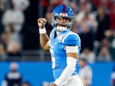 Il quarterback di Ole Miss Trinidad Chambliss ha concesso il sesto anno di idoneità alla NCAA dal giudice statale