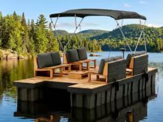 Un ponton facilmente trasportabile, qui peut s’agrandir, présenté par Moodulo