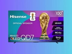 Una TV Mini-LED da 100 pollici e 144 Hz a meno di $ 1.400 è il tipo di affare che ti fa riorganizzare i mobili