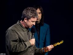 Noel Gallager prende in giro i BRIT sottolineando che “non scrivo una canzone da due anni” dopo aver ricevuto il premio di Cantautore dell’anno