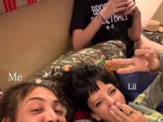 Lily Allen sbadiglia durante i BRIT dopo aver snobbato la cerimonia per la ‘furia’ di non essersi esibita e aver appreso che non avrebbe vinto nessuna delle sue tre nomination