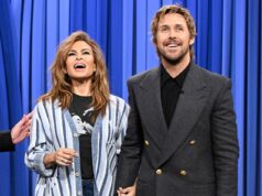 Ryan Gosling fa un’apparizione pubblica MOLTO rara con Eva Mendes mentre una coppia extremely riservata festeggia il suo 52esimo compleanno al Tonight Present