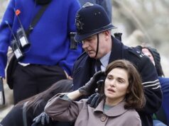 Rachel Weisz nella foto con il co-protagonista Matthew Macfadyen nelle prime drammatiche riprese del remake del classico thriller degli anni Sessanta