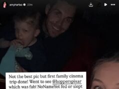 Amy Hart si gode la prima giornata in famiglia con il suo nuovo bambino e rivela le dolci parole del figlio maggiore Stanley