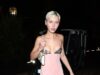 Iris Legislation soffre di un malfunzionamento del guardaroba indossando un vestito succinto mentre lei e Lily Allen partecipano all’afterparty della sfilata di Valentino a Roma