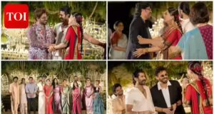 All’interno del ricevimento Rashmika Mandanna-Vijay Deverakonda