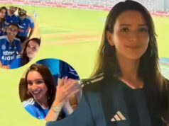 Triptii Dimri si unisce ai tifosi al Wankhede Stadium mentre l’India sconfigge l’Inghilterra