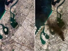 Le immagini satellitari mostrano l’impatto degli attacchi missilistici e droni iraniani su Dubai