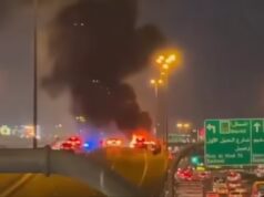 Emirati Arabi Uniti: Dubai conferma che l’autista è morto dopo che i detriti di un missile intercettato hanno colpito un’auto advert Al Barsha durante la guerra tra Iran e Stati Uniti-Israele