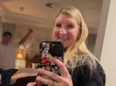 Rebecca Adlington sostiene mentre annuncia la straziante perdita della famiglia in seguito alla nascita della figlia