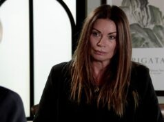La star di Coronation Road ammette che Carla Connor si è “innestata” in mezzo a una piccola bomba