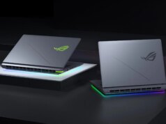 La linea di laptop computer da gioco ROG Strix di ASUS viene aggiornata con il chip per laptop computer più veloce di Intel