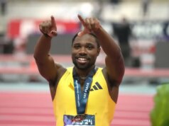 Jordan Anthony supera Noah Lyles, in campo per la corona nazionale indoor dei 60 metri