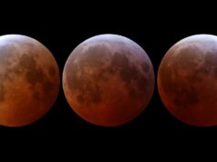 L’eclissi lunare totale farà diventare rossa la luna piena, ma i cieli saranno abbastanza limpidi per vederla?
