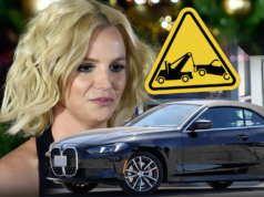 La BMW di Britney Spears sequestrata dopo l’arresto per guida in stato di ebbrezza