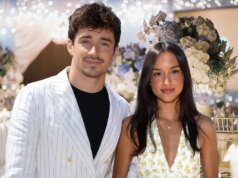Charles Leclerc sposa Alexandra Saint Mleux