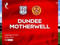 Dundee 2-1 Motherwell