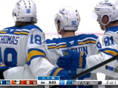 Drouin incantato dal gioco con il Blues