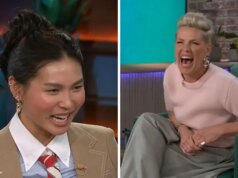 Chloe Kim fa Kelly Clarkson, Pink Blunder davanti al cantante, “I am So Sorry”
