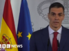 Lo spagnolo Pedro Sánchez risponde alla minaccia di Trump di interrompere il commercio dicendo “no alla guerra”