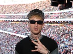 Machine Gun Kelly vede un fan cadere dal palco durante un concerto e dei video