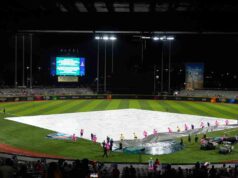 La partita Canada-Panama entra in ritardo per pioggia al nono inning