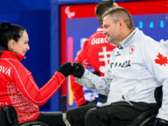 La squadra canadese di curling in sedia a rotelle continua a vincere alle Paralimpiadi