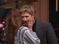 Eva Mendes prepara un raro PDA con Ryan Gosling mentre la sorprende in diretta TV per il suo compleanno