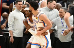 L’NBA sospende Mitchell e Champagnie dopo la rissa tra Thunder-Wizards