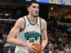 Zach Edey dei Grizzlies è a riposo dopo un intervento chirurgico alla caviglia