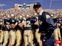 Il leggendario ex allenatore di calcio di Notre Dame Lou Holtz è morto a 89 anni