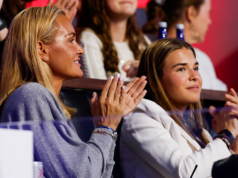 Vanessa Trump sostiene Tiger Woods all’evento TGL, Kelce Bros in mezzo alla folla