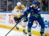 I Canucks tornano tardi per battere i Predators nella sparatoria