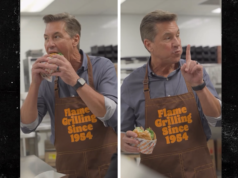 Il presidente di Burger King mette in ombra il CEO di McDonald’s con un enorme morso di hamburger