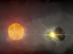 Gli astronomi osservano con stupore lo scontro di due pianeti attorno advert una stella vicina